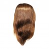 Cabeza De Practica Peluqueria 100% Pelo Natural 40cm W93