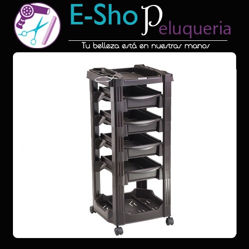 Carro Ayudante Peluquería Modulo Vegas Profesional Barberia