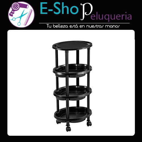 Ayudante De Peluqueria Dompel Clean Carro Ruedas Barberia