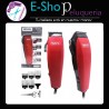 Wahl Easy Cut Roja Máquina Cortar Pelo 10 Piezas Con Cable