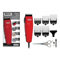 Wahl Easy Cut Roja Máquina Cortar Pelo 10 Piezas Con Cable