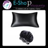 Gorro + Funda Almohada Saten Antifrizz Rulos Lacios Ideal Dormir Eurostil