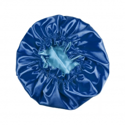 Kit Gorro + Funda Almohada + Scrunchies Saten Antifrizz Rulos Lacios Ideal Dormir Eurostil