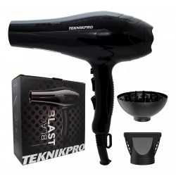 Secador De Pelo Profesional Black Blast Teknikpro 1800w