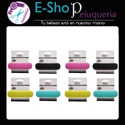 Set Hebillas Agarre Grande Para Pelo Eurostil Pack Kit X8 50073