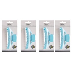 Broche Grande Hebilla De Pelo Eurostil 50070 Kit X8