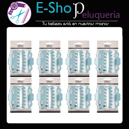Broche Grande Hebilla De Pelo Eurostil 50071 Kit X16