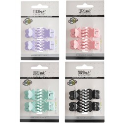 Hebilla Broche De Pelo Corazon Mini Eurostil Kit X16 50077