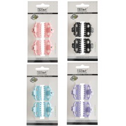 Hebilla Broche De Pelo Pequeño Eurostil Kit X32 50078 Corazon