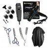 Máquina de Corte Easy Cut Wahl Peluqueria + Secador de Pelo 2000w + Kit Tijeras