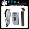 Kit Eurostil Black Sam + Kemei Shaver + Trimmer