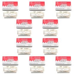 10 Cajas Filos Navaja Tipo Gillette Marca Cloud X 10 U c/u