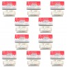 10 Cajas Filos Navaja Tipo Gillette Marca Cloud X 10 U c/u