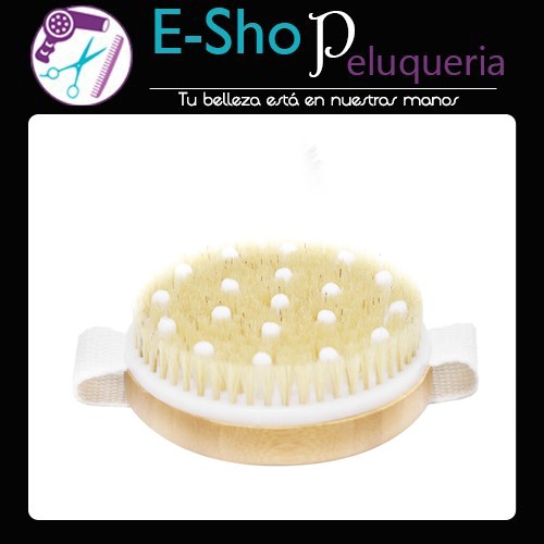 Cepillo De Baño Masajeador Corporal Bamboo C1145