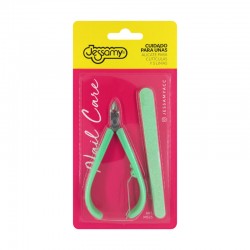Alicate Para Cuticulas Jessamy + 5 Limas M525 Manicuria