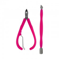 Alicate para Cuticulas Jessamy + Repujador Doble M526