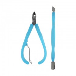 Alicate para Cuticulas Jessamy + Repujador Doble M526