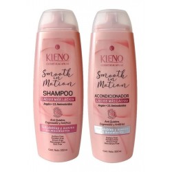Kleno Smooth In Motion Kit Shampoo + Acondicionador + Mascara Lacios Argan