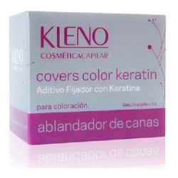 Ablandador De Canas Covers Color Keratin Kleno Fijador X 24
