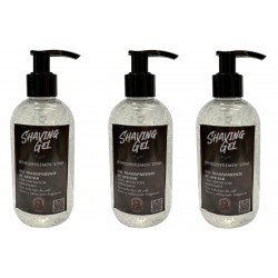 Gel De Afeitar Shaving Gel Barber The Gentlemen X250ml Kit x 3u