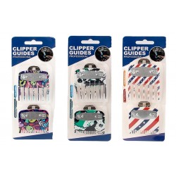 Set De Alzas Peines Premium X2 Para Maquina De Corte Clipper