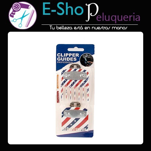 Set De Alzas Peines Premium X2 Para Maquina De Corte Clipper