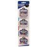 Set De Alzas Peines Premium X4 Para Maquina De Corte Clipper