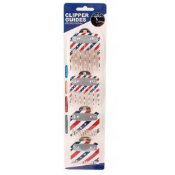 Set De Alzas Peines Premium X4 Para Maquina De Corte Clipper