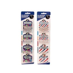 Set De Alzas Peines Premium X4 Para Maquina De Corte Clipper
