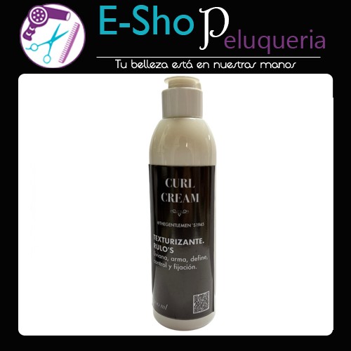 Curl Cream Texturizante Crema de Peinar The Gentlemen x 200ml