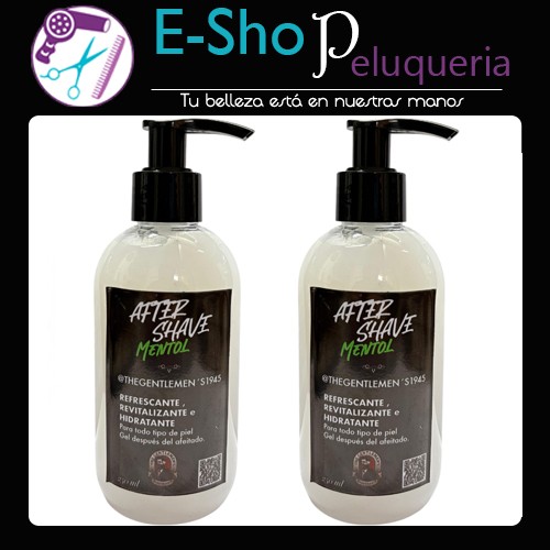 Gel Refrescante Post Afeitado After Shave The Gentlemen 250ml Kit x2
