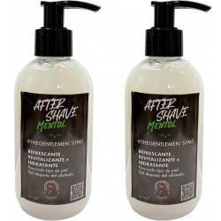 Gel Refrescante Post Afeitado After Shave The Gentlemen 250ml Kit x2