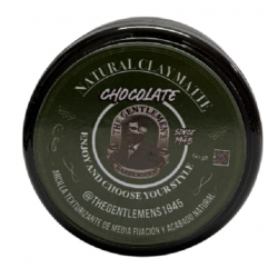 Pomada Barber Pelo Mate Opaco The Gentlemen Chocolate 60grs