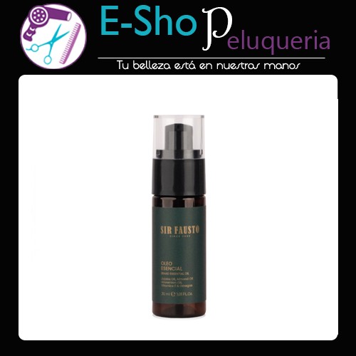 Óleo Esencial Para Barba Sir Fausto Essential Beard Oil 30ml
