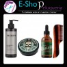 Kit Barba Sir Fausto El Gran Bastardo Shampoo Cera Aceite