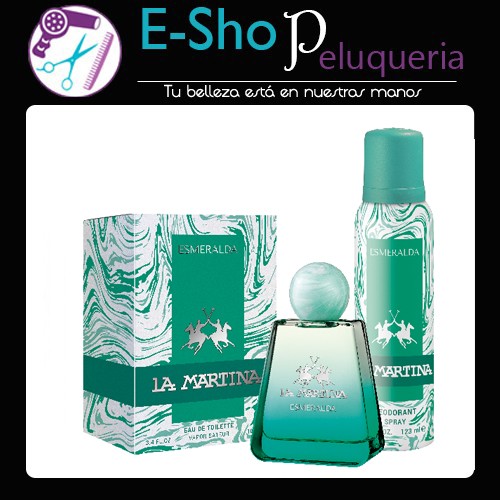 Perfume La Martina Esmeralda Eau De Toilette 100 Ml + Desodorante Kit