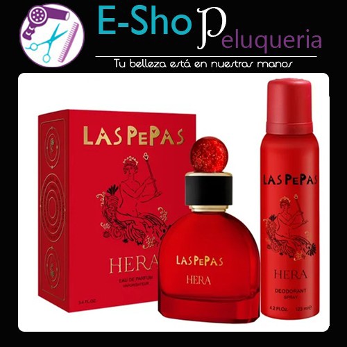 Perfume + Desodorante Mujer Las Pepas Hera Eau De Parfum 100ml Kit