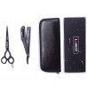 Combo Tijera De Corte Microdentada + Navajin Everest