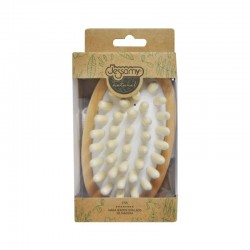 Masajeador Ovalado de Madera Jessamy Natural C55