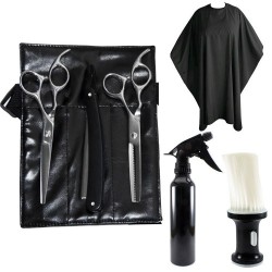 Kit Tijeras + Navaja + Sacapelo + Rociador + Capa De Corte