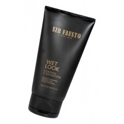 Sir Fausto Wet Look Gel Control Fijación Alta Pelo 150ml