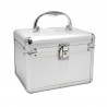 Maletín Para Maquillaje De Aluminio Jessamy M918 con Espejo