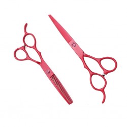 Set Barberia Tijera de Corte + Tijera de Pulir 6 Pulgadas