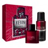 Set Perfume Kevin Red Eau De Toilette 60 Ml + Desorodante