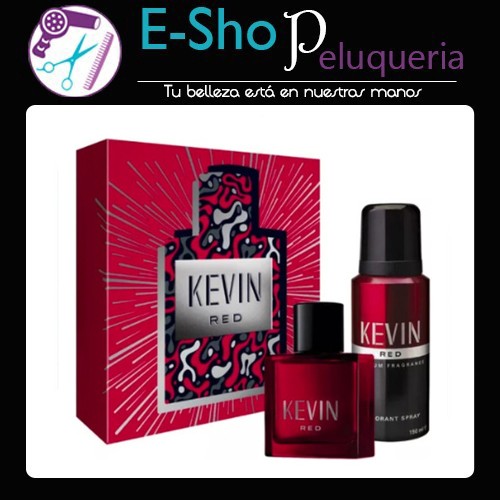 Set Perfume Kevin Red Eau De Toilette 60 Ml + Desorodante