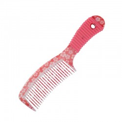 Peine Floreado Mango de Goma Jessamy P08501