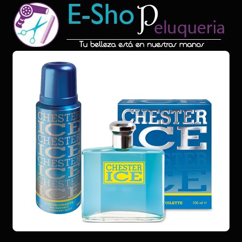 Kit Perfume Hombre Chester Ice Eau de Toilette x 100ml + Desodorante