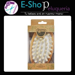 Masajeador Ovalado de Madera Jessamy Natural C55