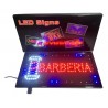 Cartel Led Barberia Luminoso 50 x 25cms