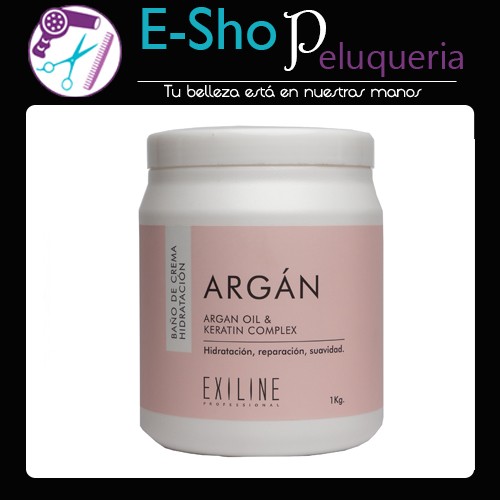Baño De Crema Mascara Exiline Argan 1kg